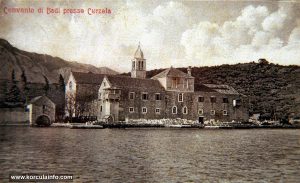 Franciscan Monastery Badija - Photo from Early 1900s