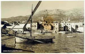 Boat @ Punta jurana in 1950s