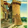 Old print of Kanavelic Tower
