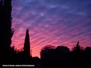 Sunset colours @ Zrnovo