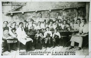 Blato Shoemakers in 1921