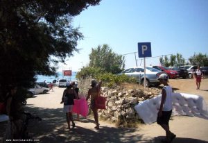 Parking and Access to Vela Przina, Lumbarda