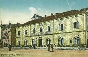 Hotel Korcula in 1915s