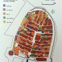 Construction time map of buildings, town walls and other structures in Korcula Old Town
