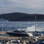 Bura wind of gale force in Korcula today