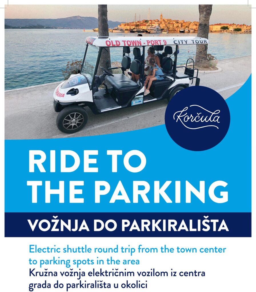 Korcula Old Town Free Shuttle